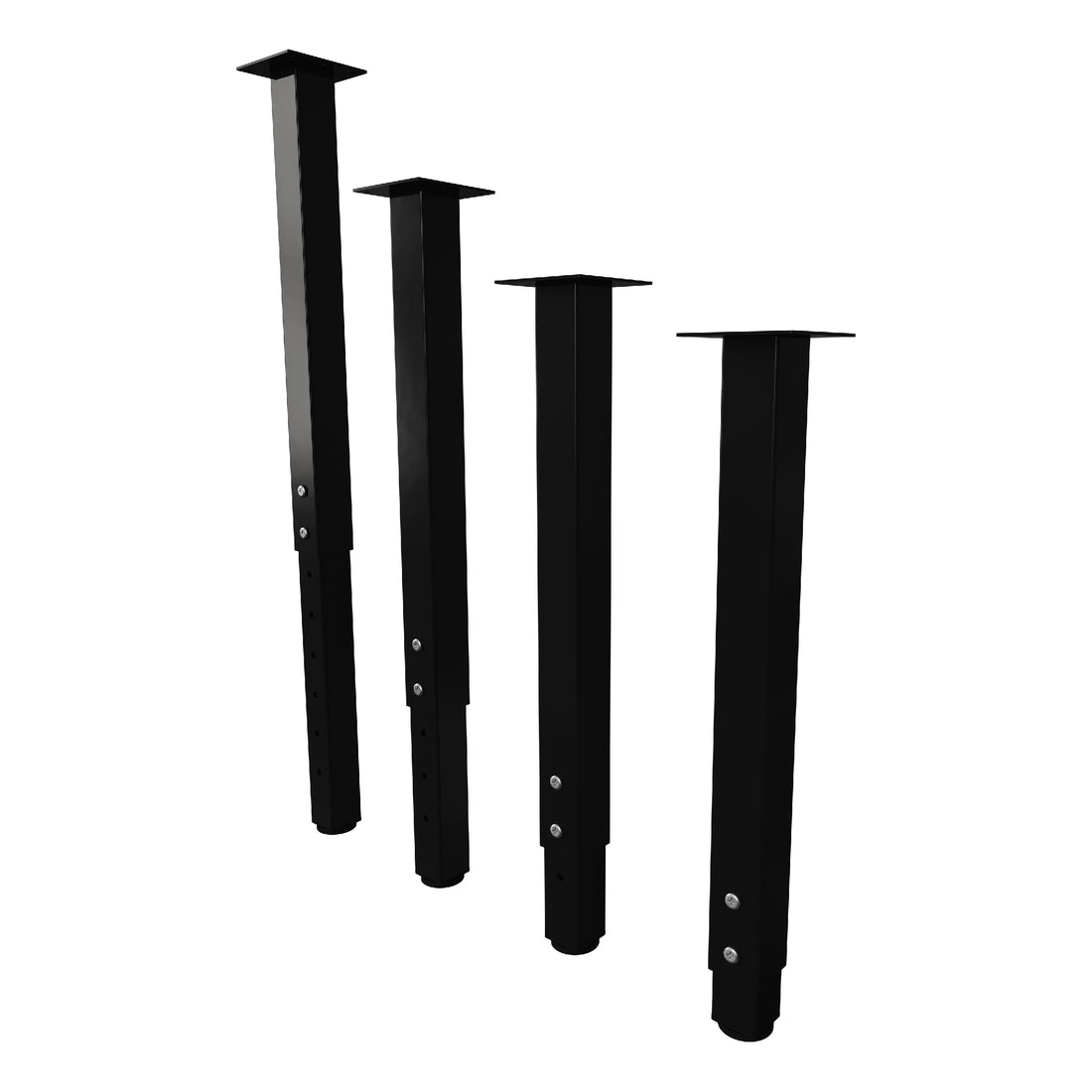 Square Adjustable Table Leg 50mm Diameter