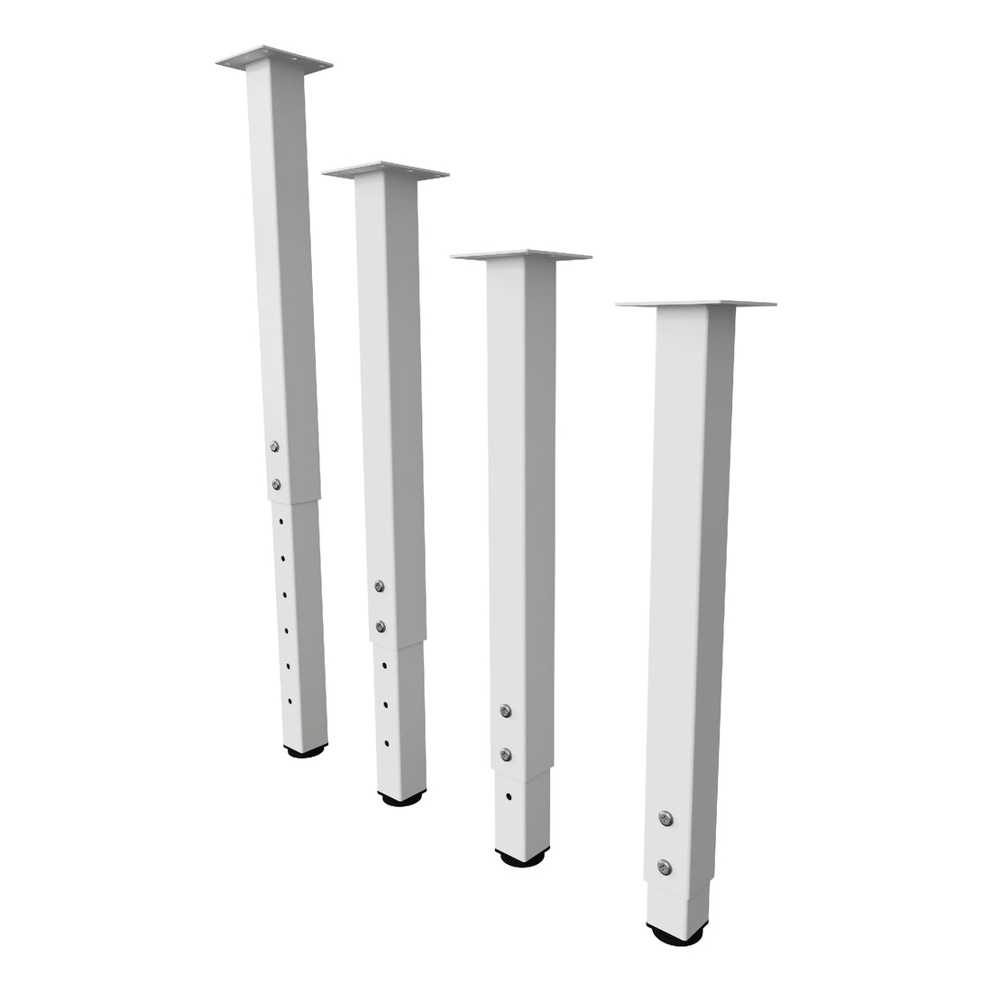 Square Adjustable Table Leg 50mm Diameter