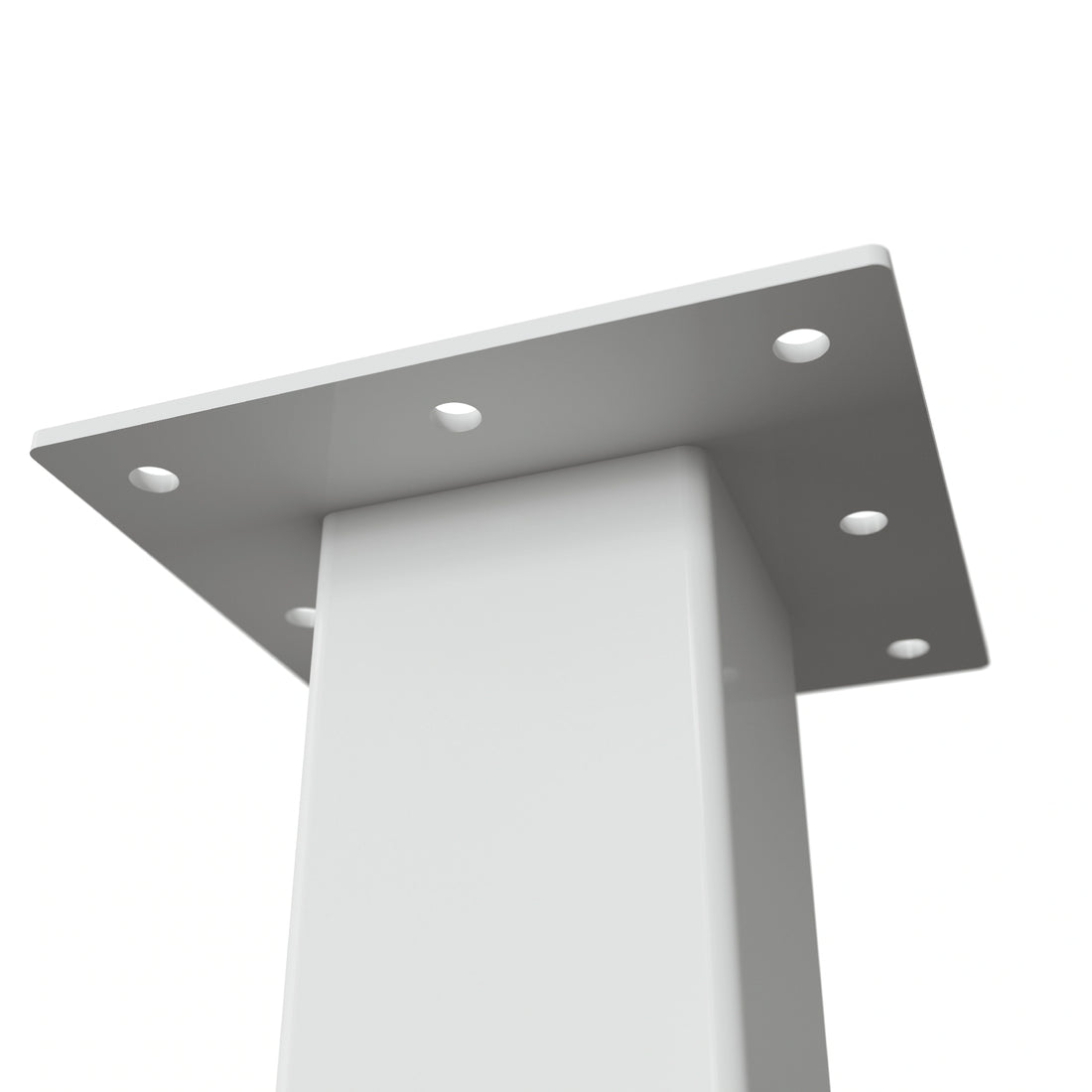 Square Adjustable Table Leg 50mm Diameter