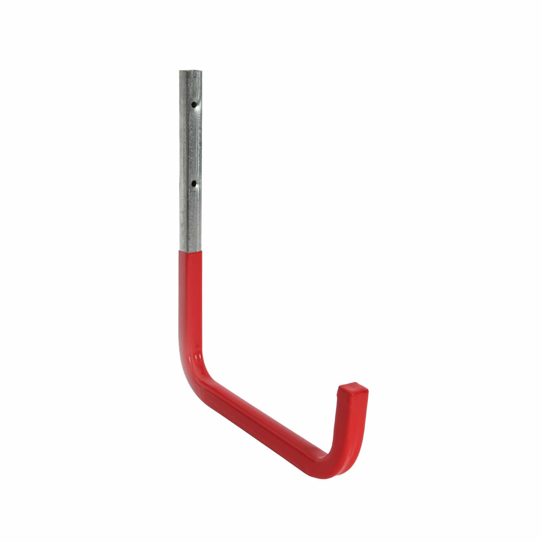 Wall Hook 250mm Steel Red - Rothley