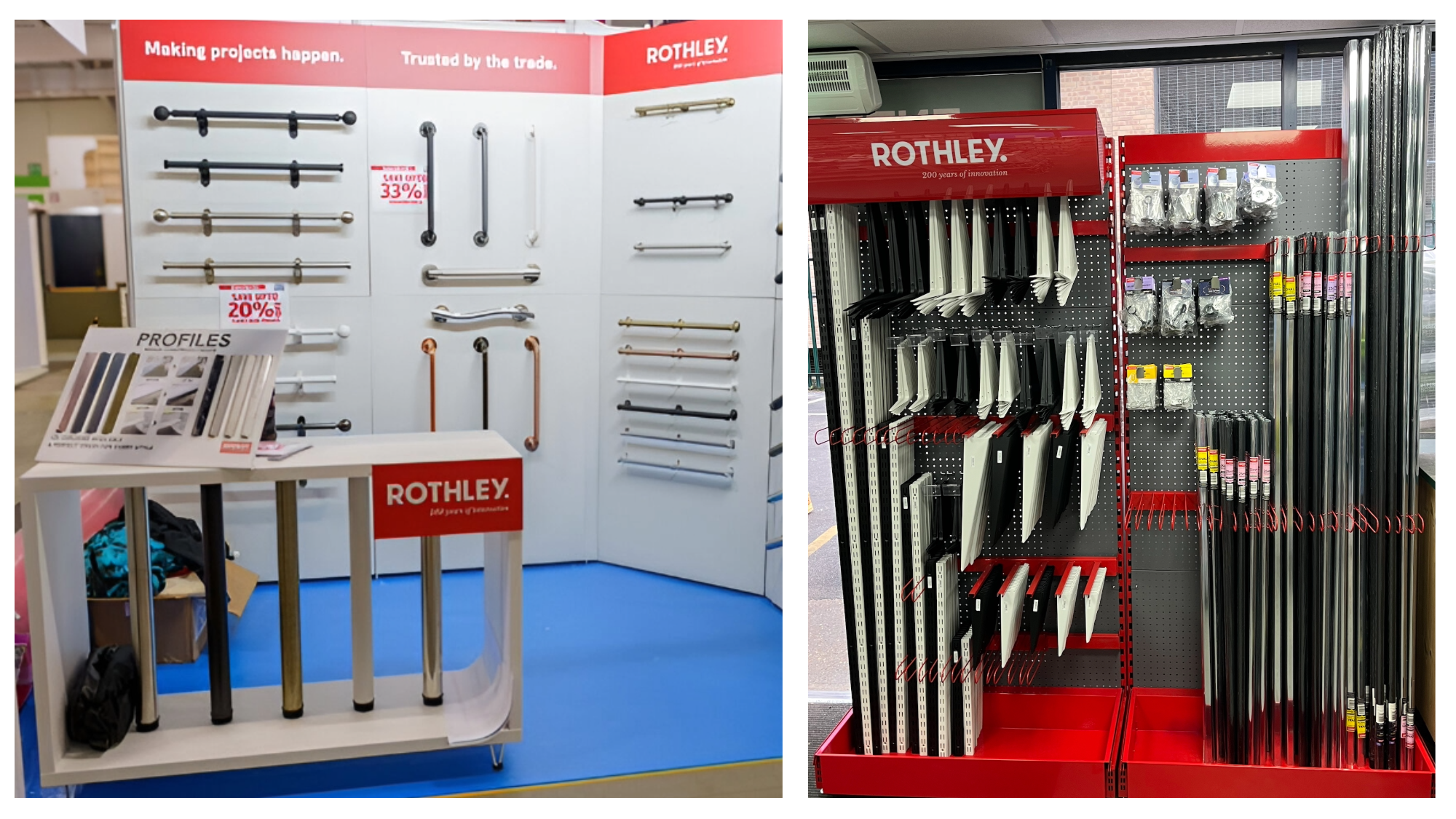 Rothley Merchandise Stands Spotted in the Wild