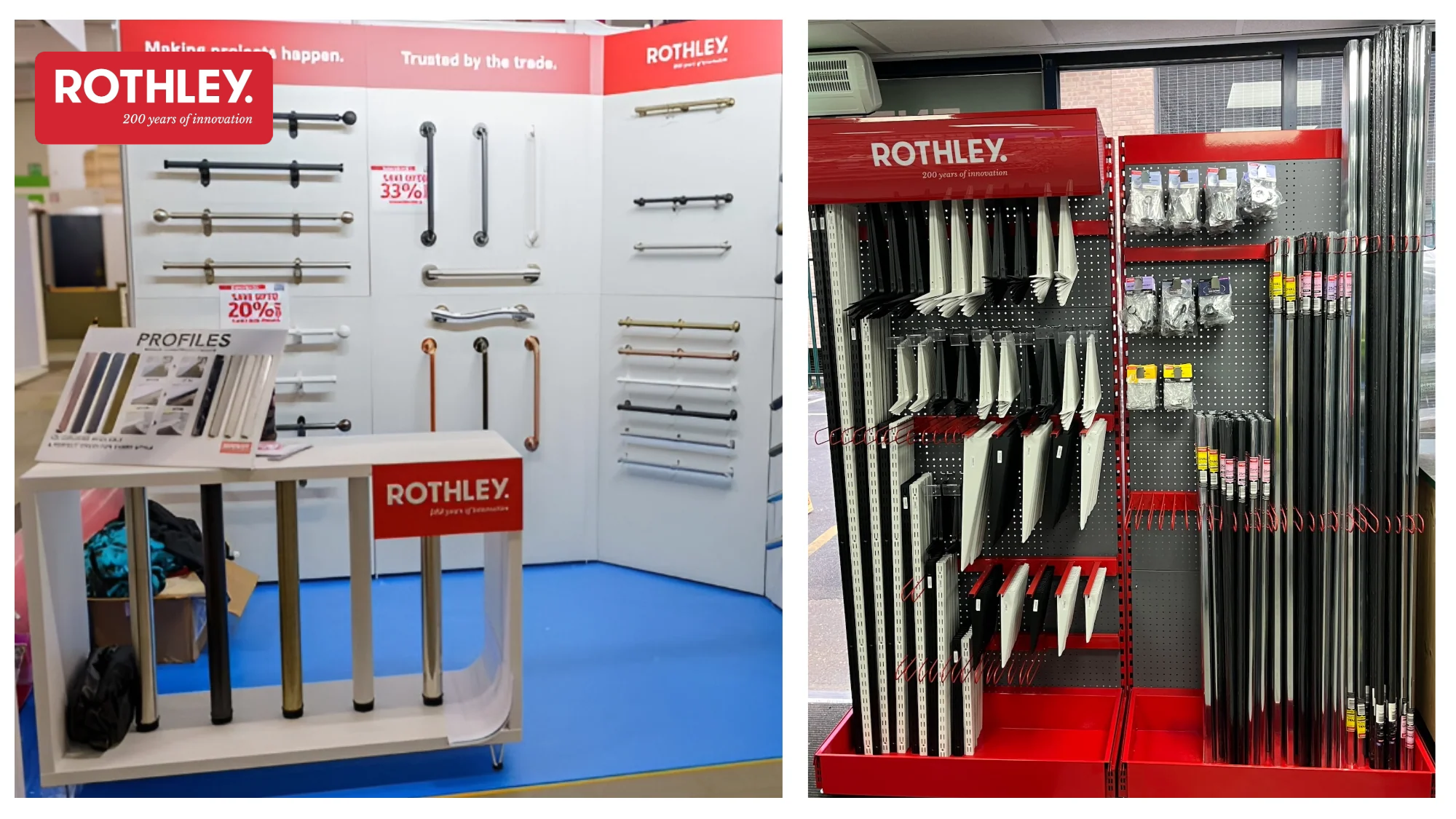 Rothley Merchandise Stands Spotted in the Wild