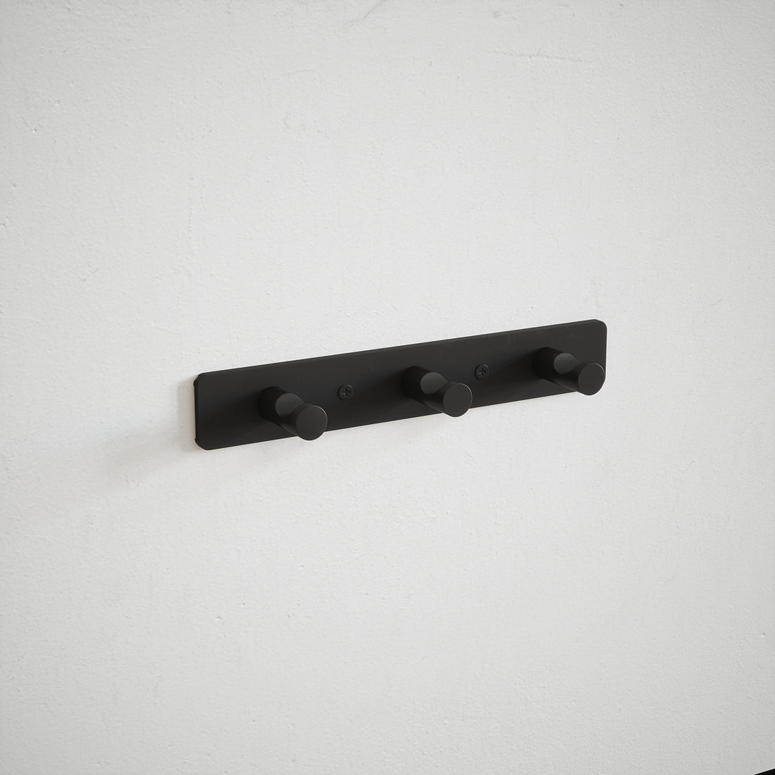 Hook Rail 3 Peg Aluminium