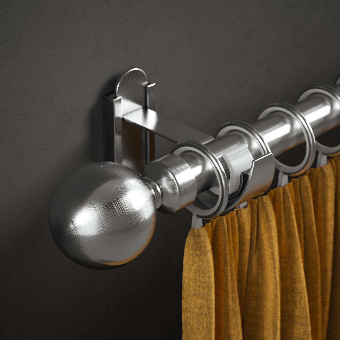Klick Fit Curtain Pole Kit