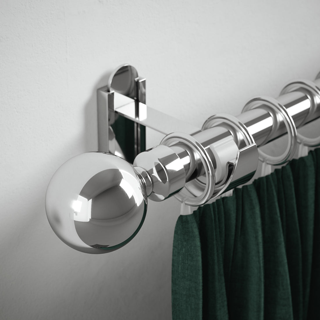 Klick Fit Curtain Pole Kit