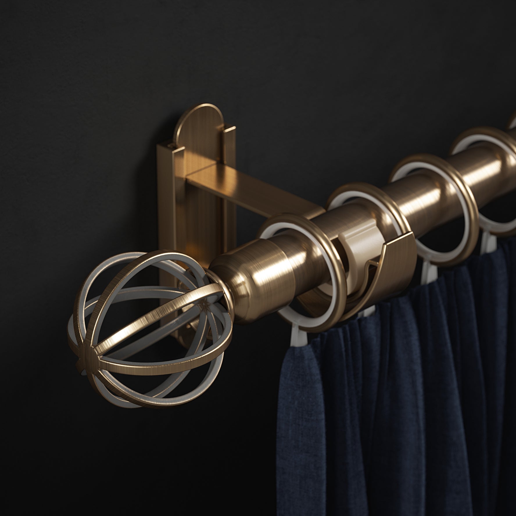 Klick Fit Curtain Pole Kit