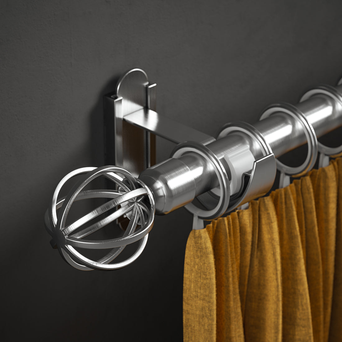 Klick Fit Curtain Pole Kit