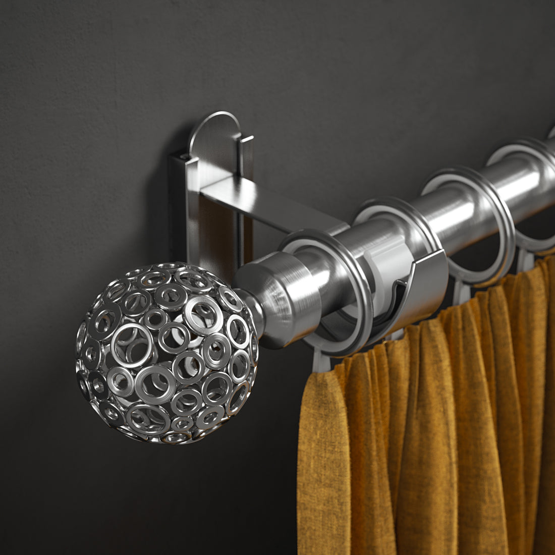 Klick Fit Curtain Pole Kit