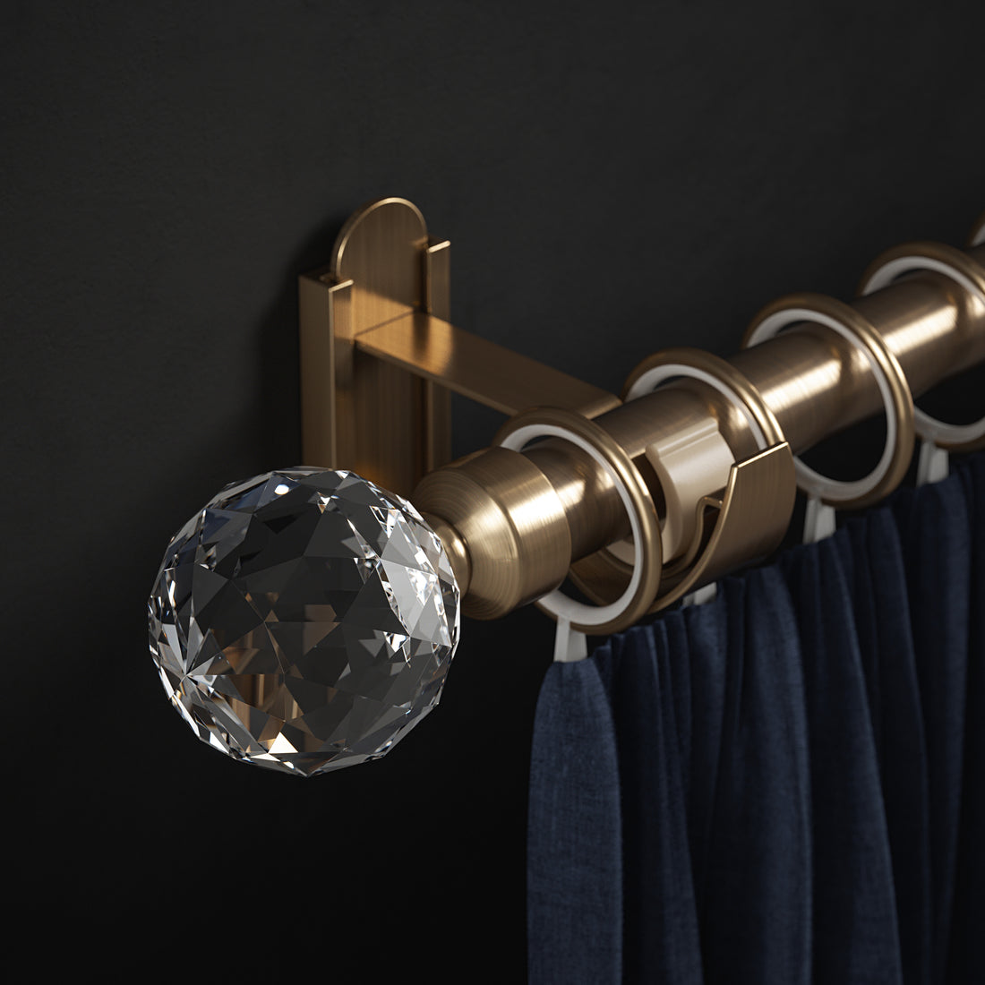 Klick Fit Curtain Pole Kit
