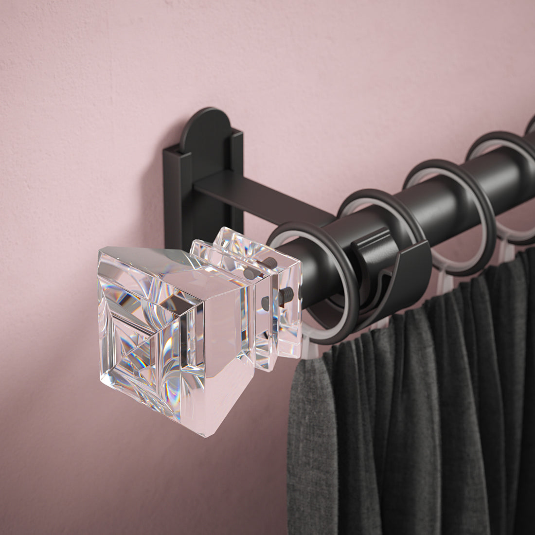 Klick Fit Curtain Pole Kit
