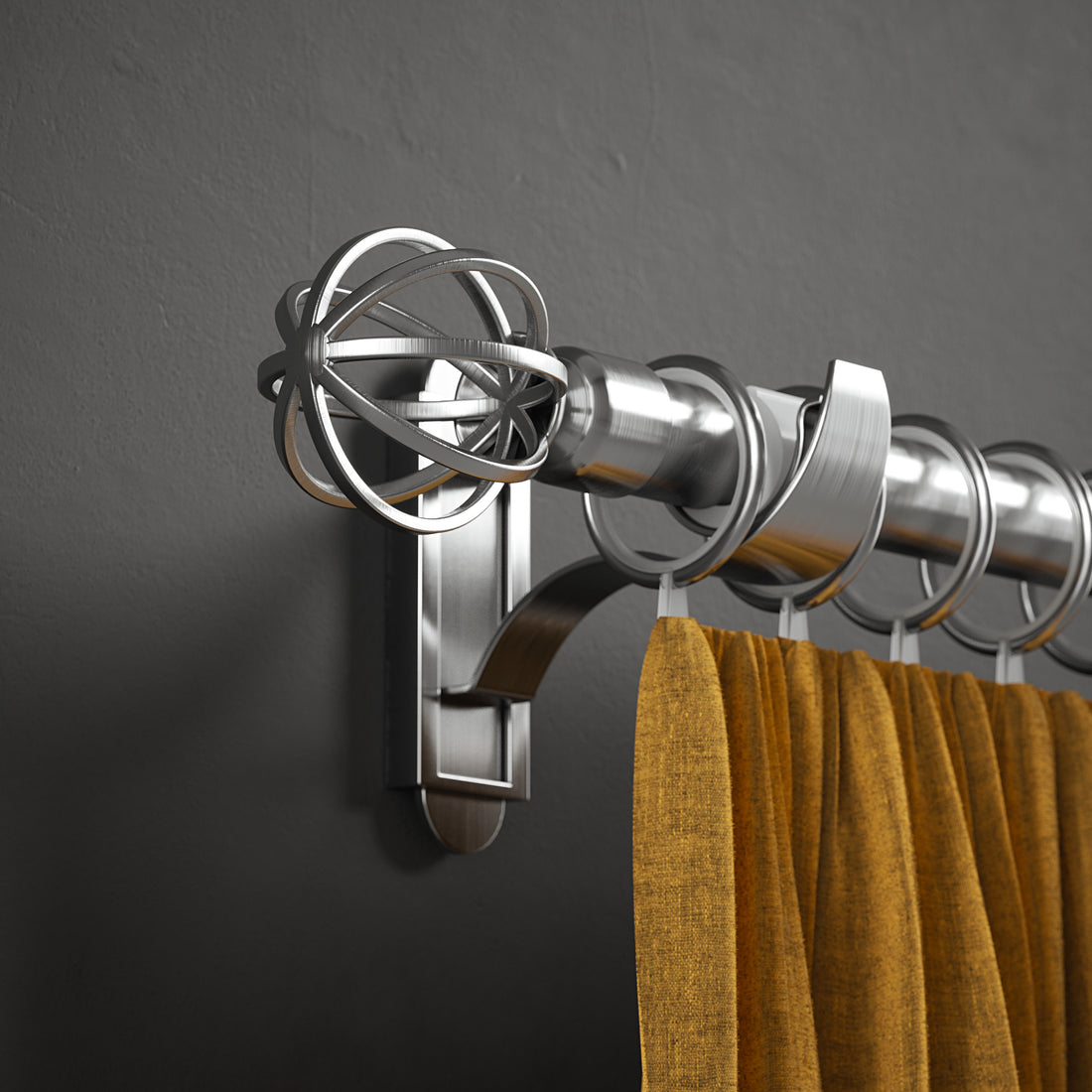Klick Fit Curtain Pole Kit