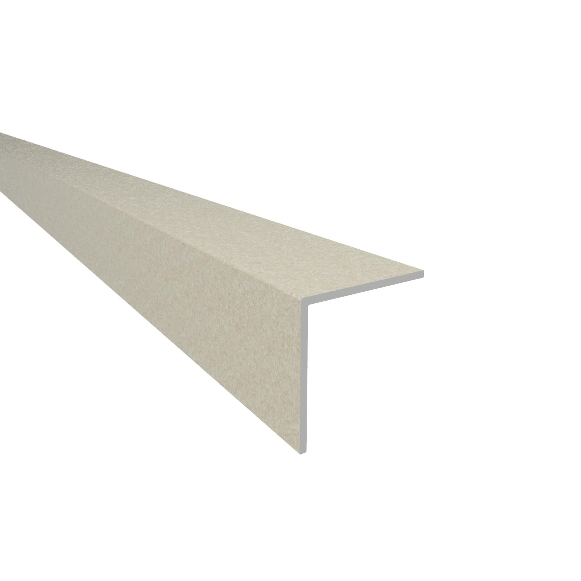 Equal Angle Profile Light Granite - Plastic PVC