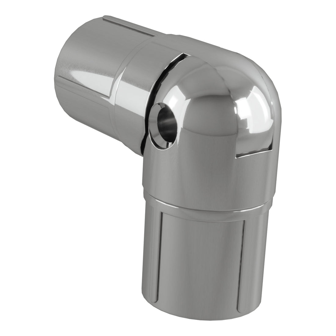 Polished Silver Bay Window Connector- Rothley