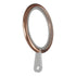 Antique Copper Curtain Rings - Rothley