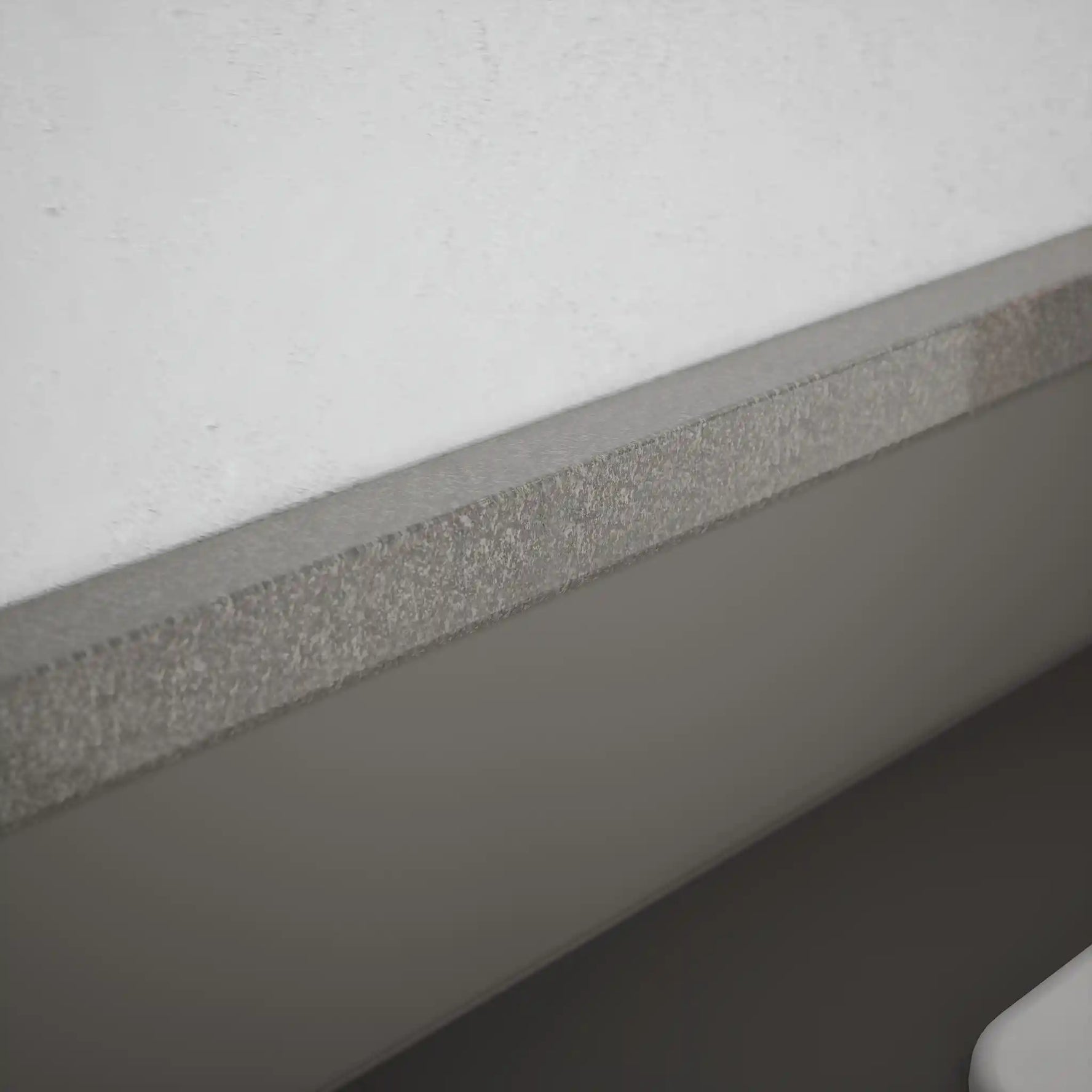 Unequal Angle Profile Dark Granite - Plastic PVC