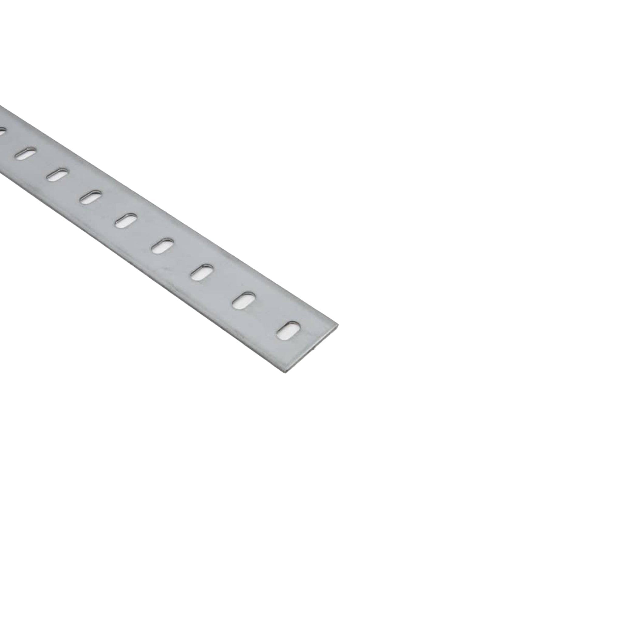 Flat Bar - Galvanised (Slotted) Steel
