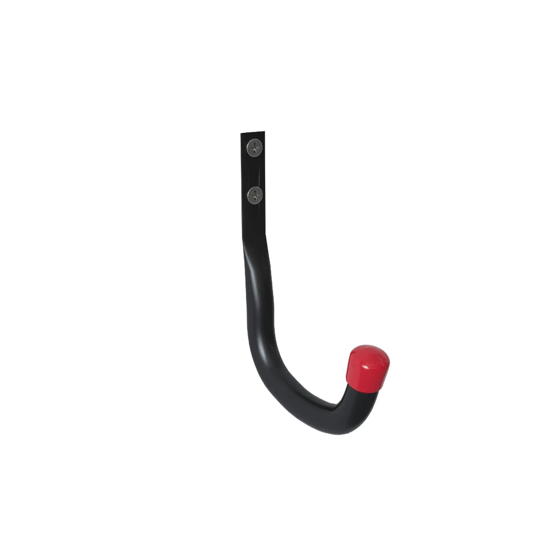 70mm Tubular Hook With Red Vinyl Cap