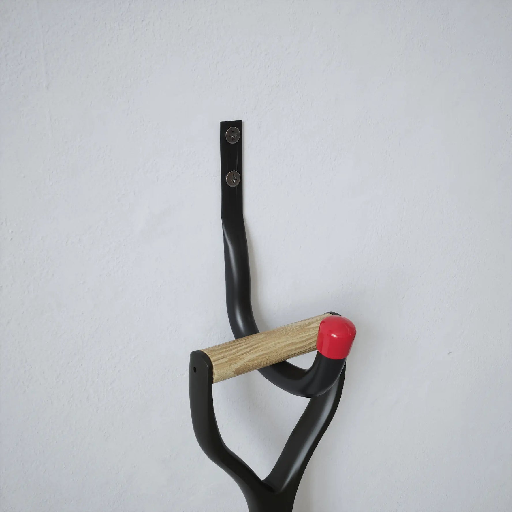 70mm Tubular Hook With Red Vinyl Cap