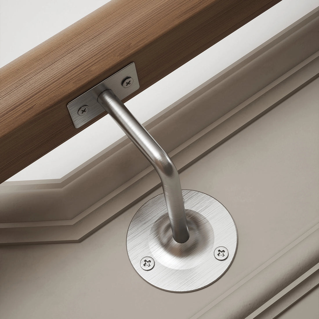 Handrail Bracket For Wooden Rail