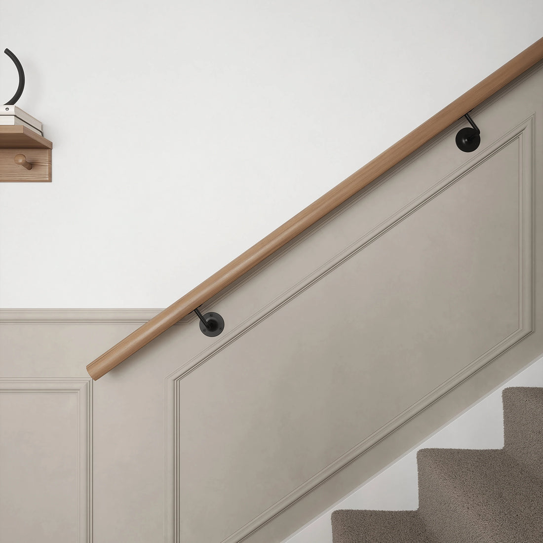 Handrail Bracket For Wooden Rail