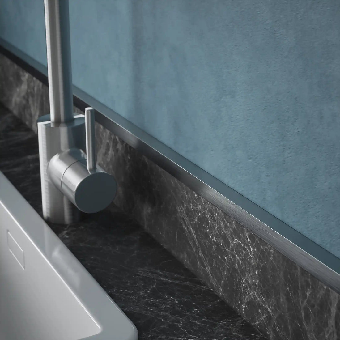 Unequal Angle Profile Ice Silver - Aluminium