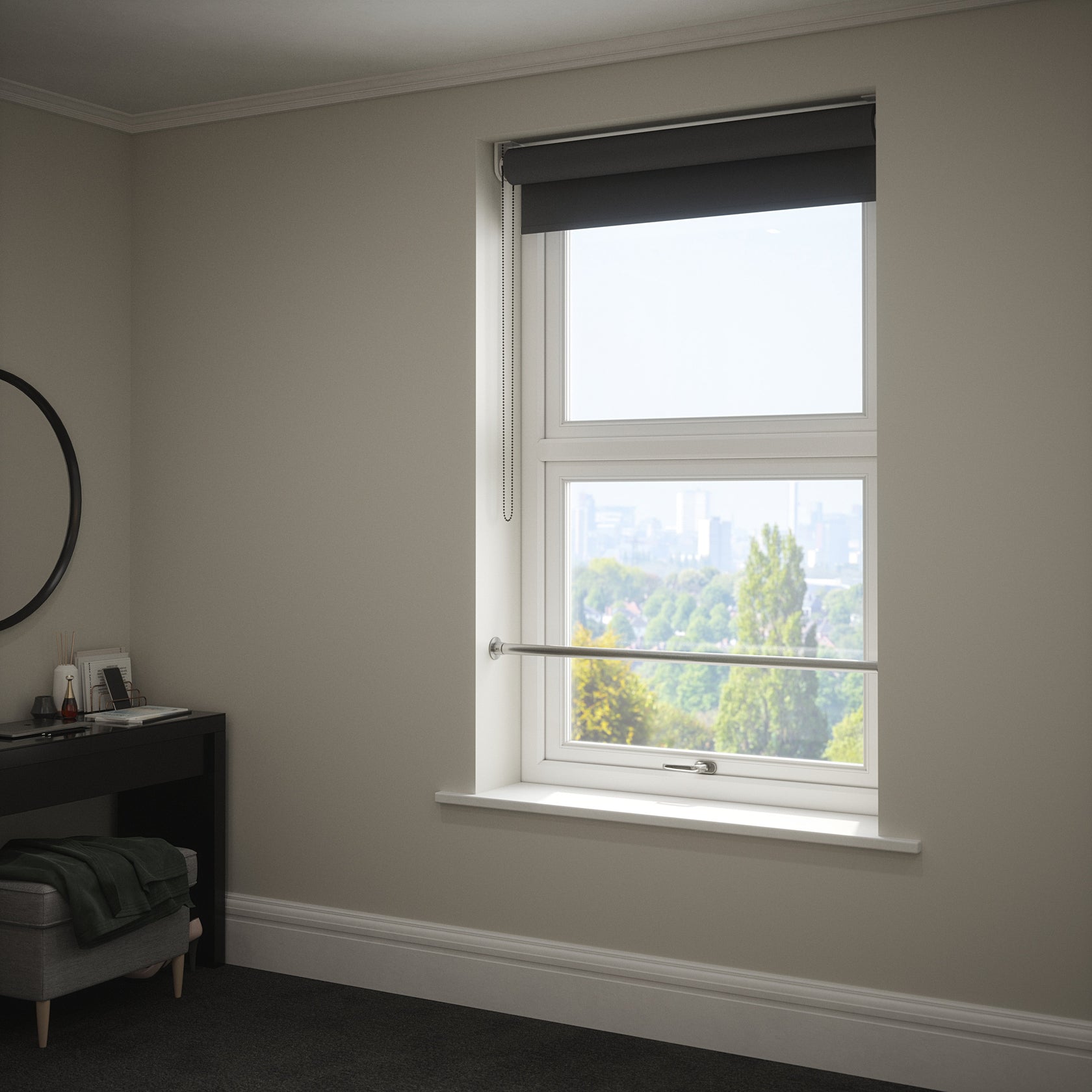 Window Safety Barrier | 32mm Stainless Steel BS6180 Compliant - Rothley