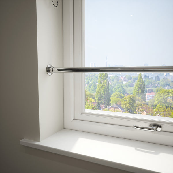 Window Fall Prevention Guard Kit 32mm Stainless Steel - Rothley