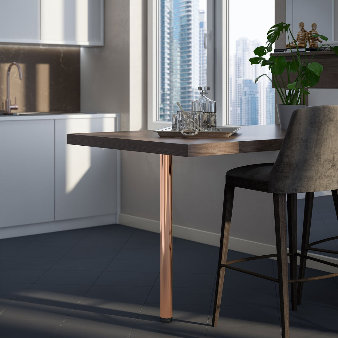 Table and Worktop Support - Steel