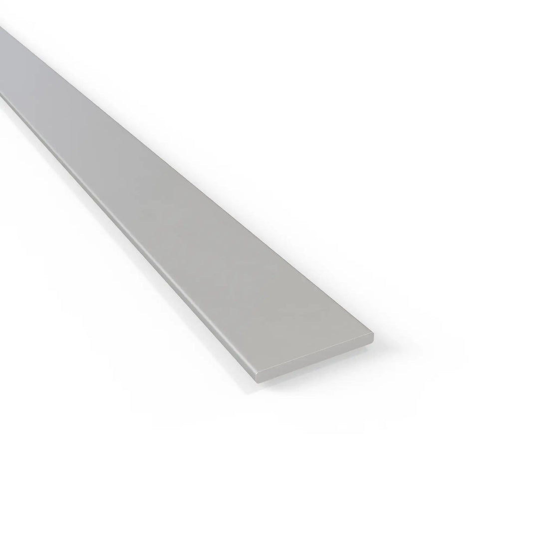 Flat Bar - Silver Anodised Aluminium