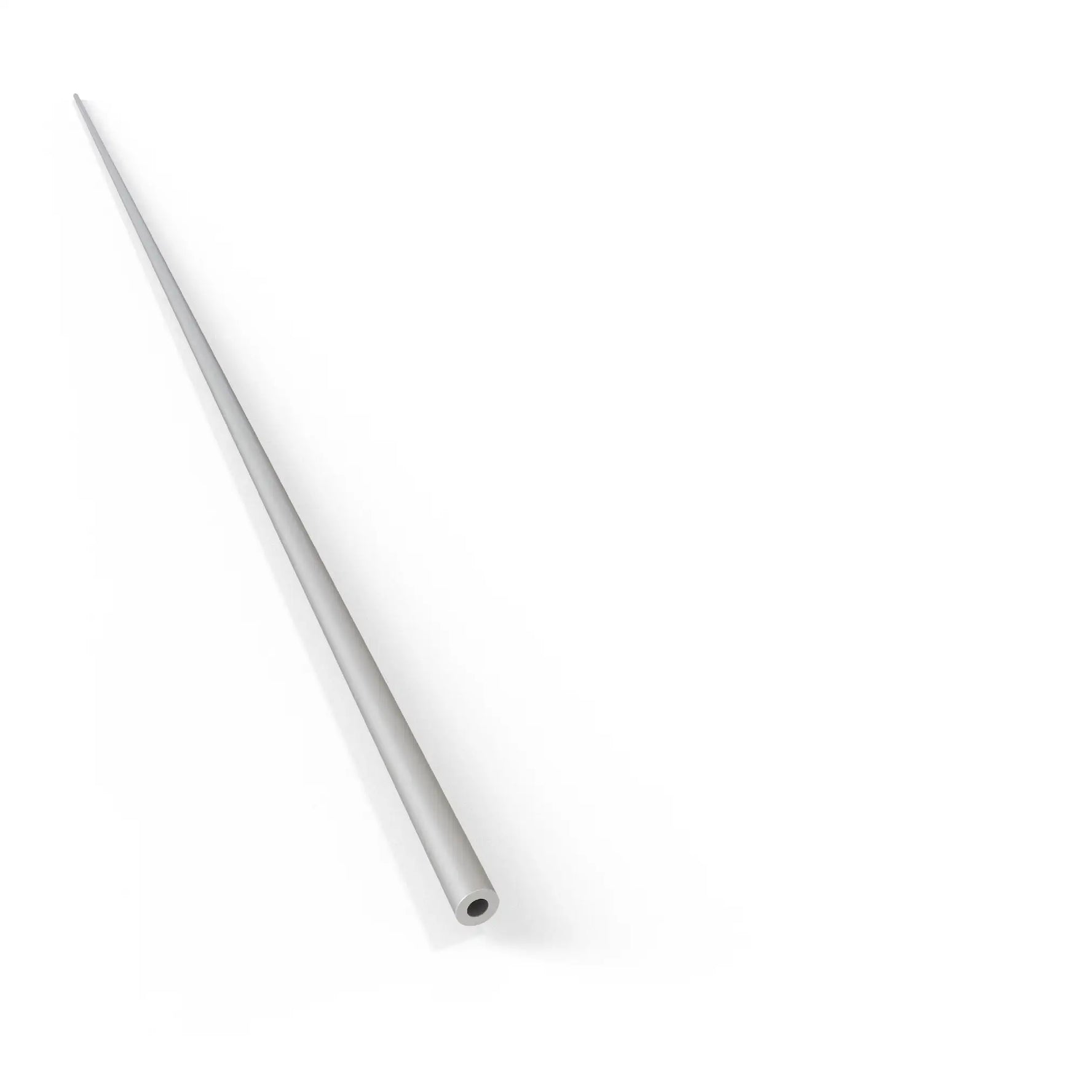 Round Bar - Silver Anodised Aluminium