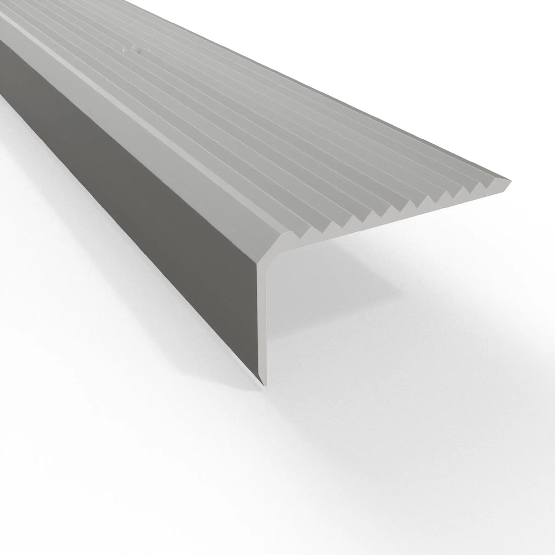 Step Edging Profile Silver Anodised - Aluminium