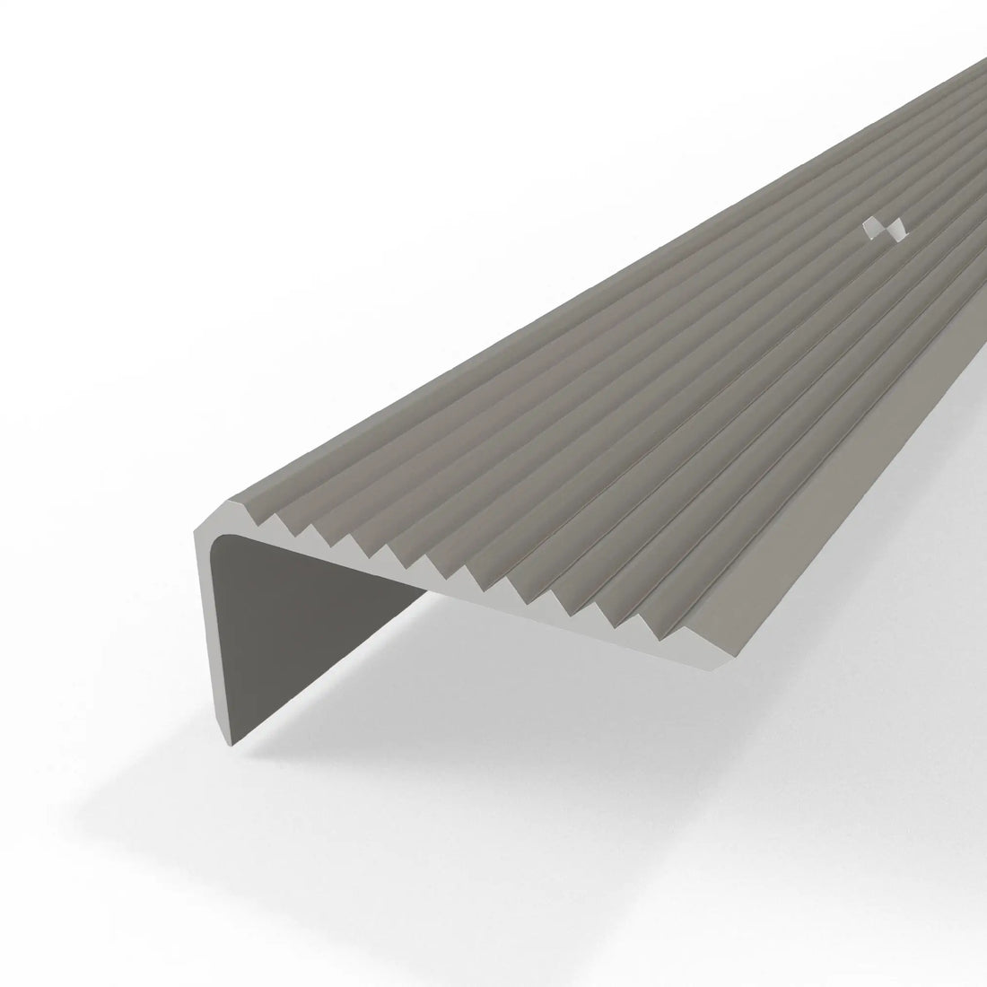 Step Edging Profile Silver Anodised - Aluminium