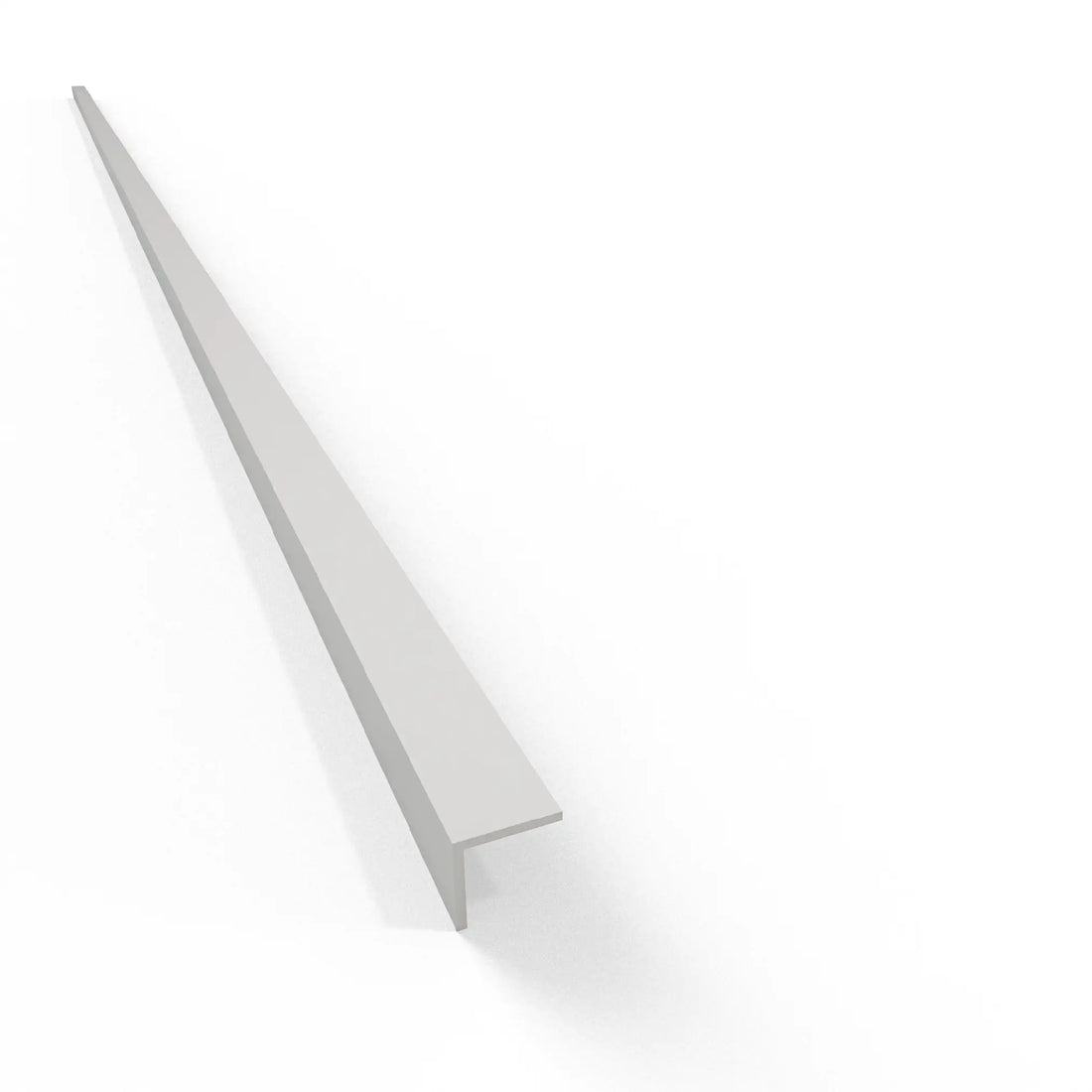 Equal Angle Profile White - Plastic PVC