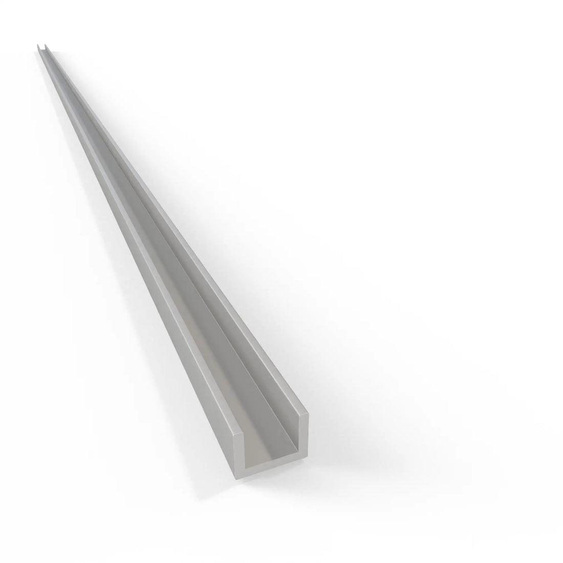 U-Profile White - Plastic PVC