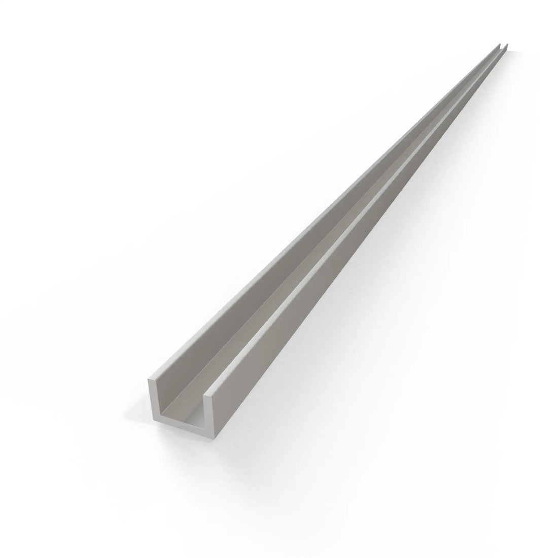 U-Profile White - Plastic PVC