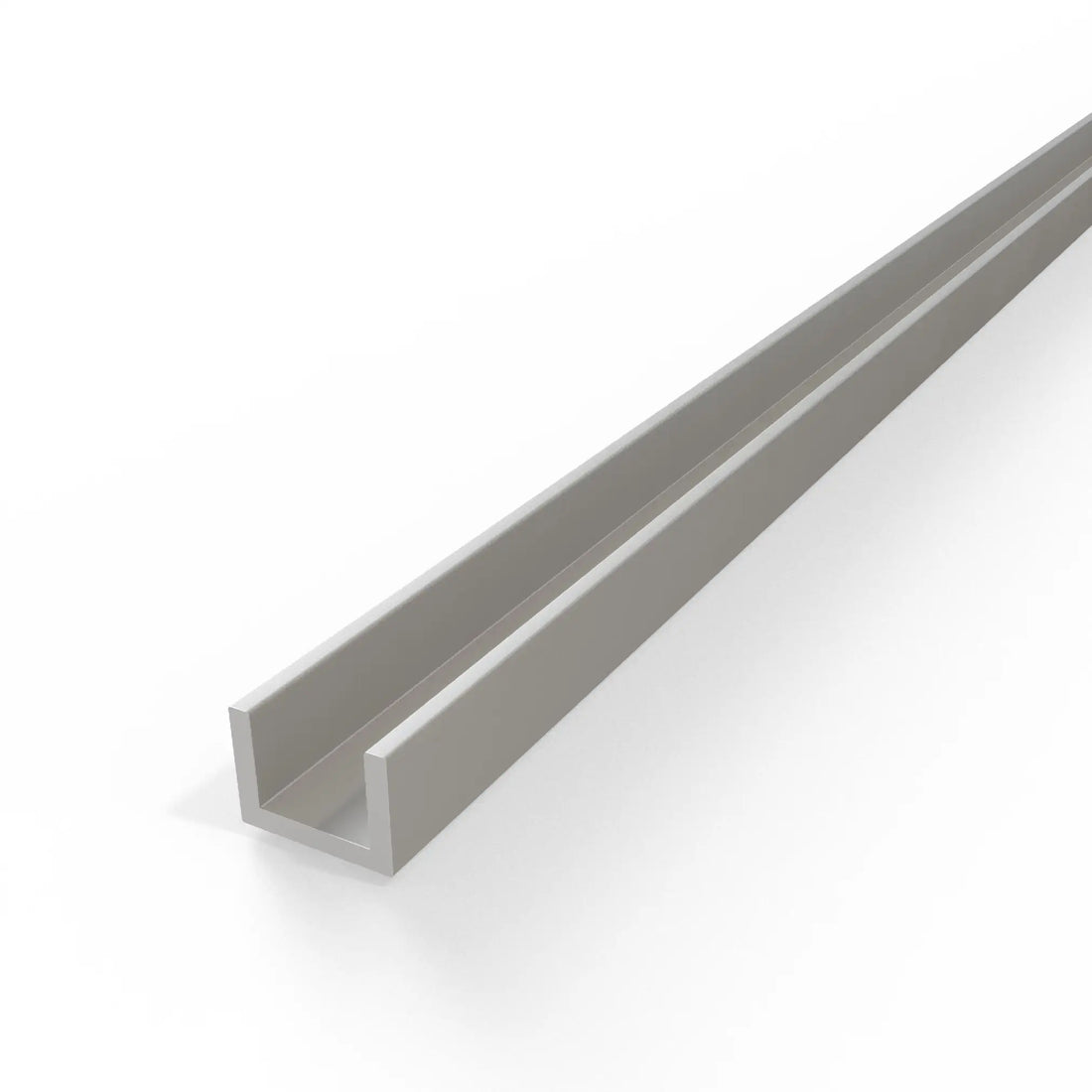 U-Profile White - Plastic PVC