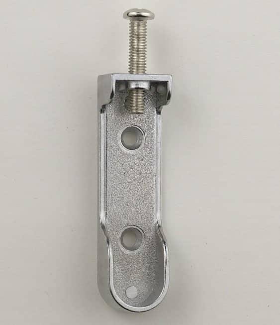 End Top Socket Oval 30mm x 15mm Fittings Top Fix End Sockets - Chrome / Retail (2 Pack ...